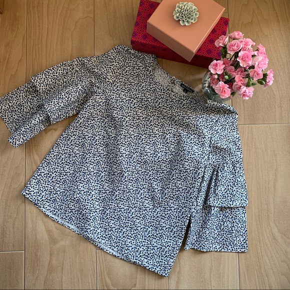 J. Crew Tops - J. Crew Mercantile Floral Blouse